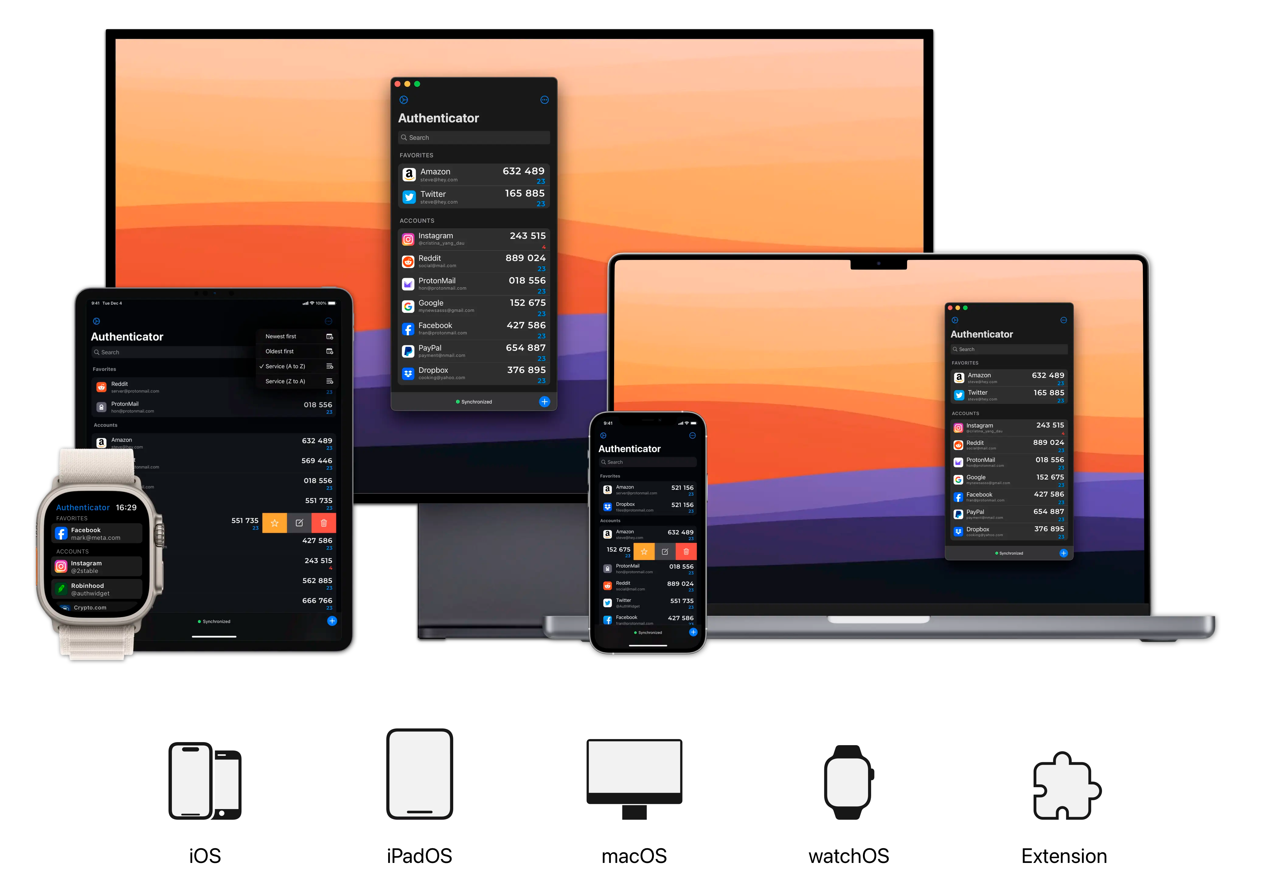 ShieldAuth on all Apple devices